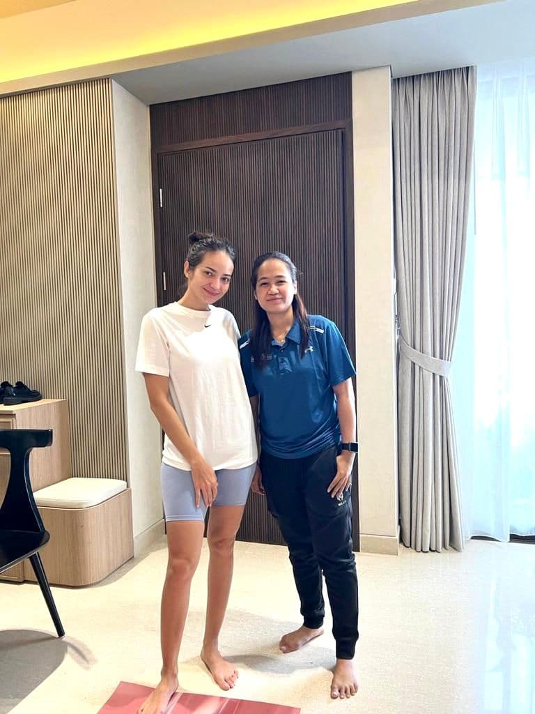 Foto sesi dengan Enzy Storia